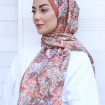 Locella Koza Pamuk Şal Orange