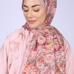 Locella Koza Pamuk Şal Pembe